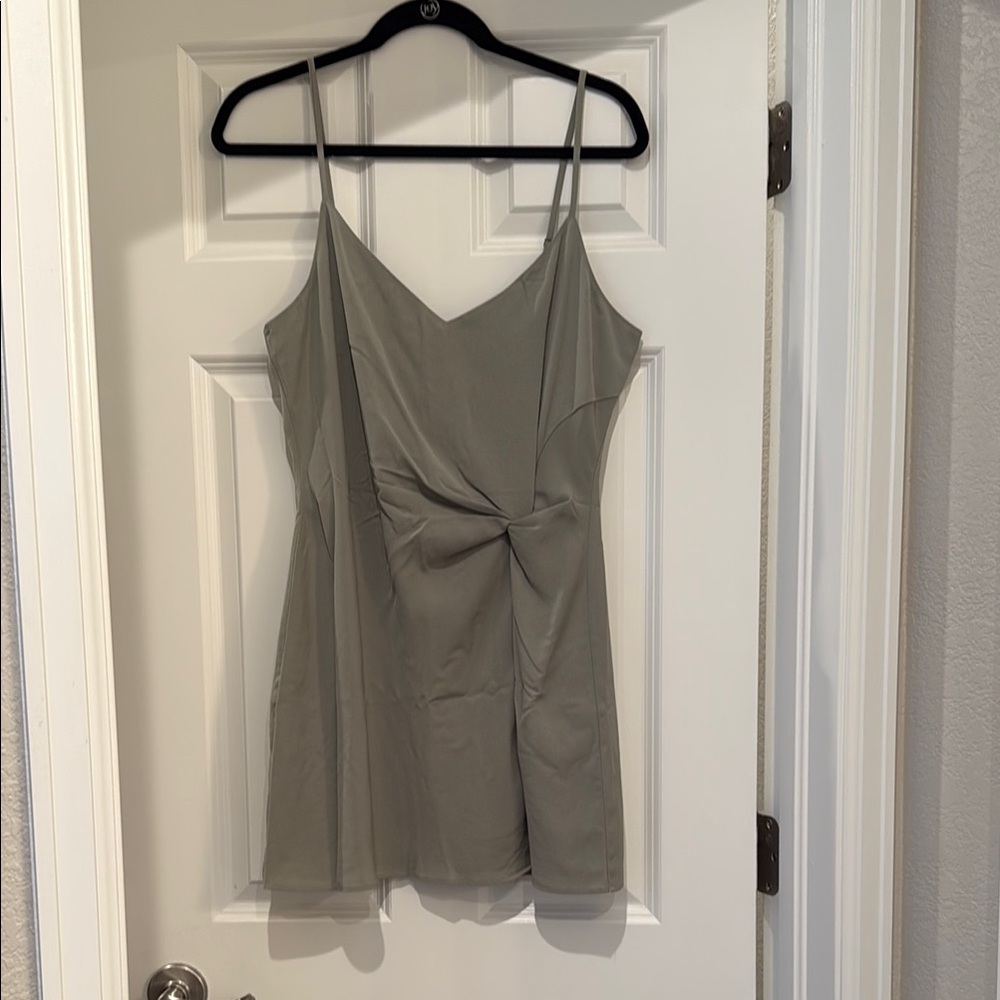 Sage Green Abercrombie & Fitch Dress